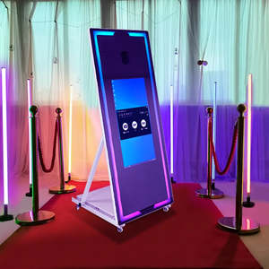Events Equipment: Portable Mirror Photo Booth - 1 Year Warranty Included!
