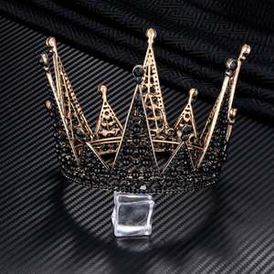 bride black crown Tiara