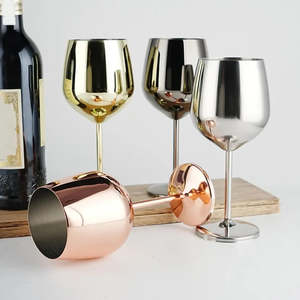 Unbreakable Stainless Steel Wine Glasses