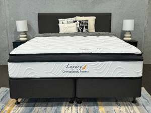 Orthopaedic Merino Beds: CALI KING Orthopaedic Merino Mattress Only