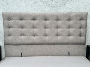 Headboards: Upholstered BUTTON Headboard