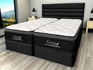 Orthopaedic Merino ZIPPED Mattress and Base