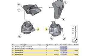 Products: BMW 5 SERIES ENGINE MOUNT 2116785601 523i 528i N20 F10 F11 F07 – Automotive Luxury with Luxxio Detailing