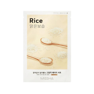 Treatment: Airy Fit Sheet Mask - Rice