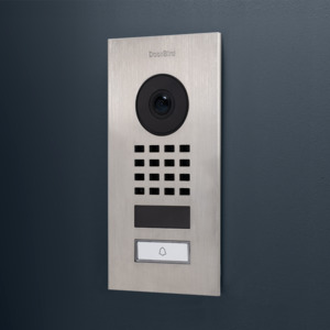 Doorbird Technology Meets Design: D1101V-F Flush-mount IP Video Intercom