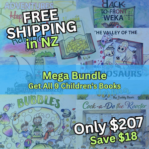 Children's Book Mega Bundle - All Kid's Books (9) - Lynette Love Books NZ Author&hellip;