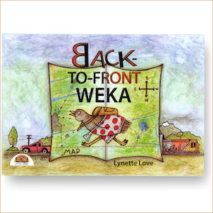 Products: Back to Front Weka (2021) - Lynette Love Books NZ Author Illustrator Children's Books and Novels