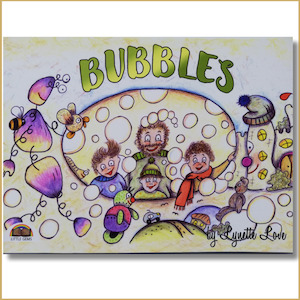 Products: Bubbles (2023) - Lynette Love Books NZ Author Illustrator Children's Books and Novels
