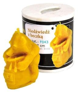 Silicone mould - Bear with Barrel
