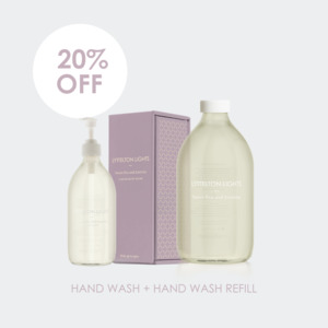 Hand Wash: Sweet Pea & Jasmine Hand Wash + Refill