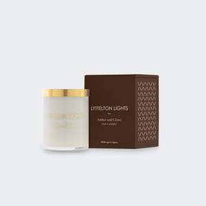 Amber Clove: Amber & Clove Candle Small