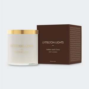 Amber Clove: Amber & Clove Candle Large