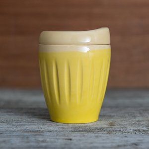 Deksel Bright Yellow (Regular) - Lyttelton Pottery
