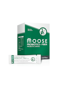 Gut Health: Moose Probiotics + Fibre ( 30 sachets )