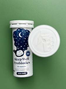 Gut Health: MAAB SleepWell probiotic capsules （30 in a tube)