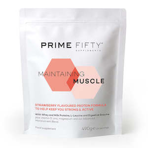 Woman Health: Maintaining Muscle MAAB PrimFifty protein