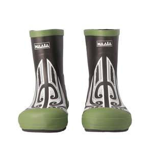 Kids Collection: Youth Maaia Original Gumboots with Kowhaiwhai