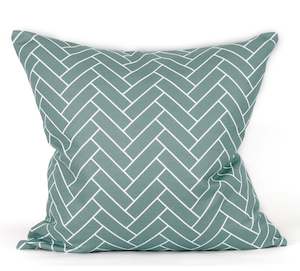 Geometrics: Newfield Cushion - Mediterrranean