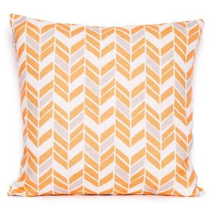 Chevron Cushions: Bricks - Spicy