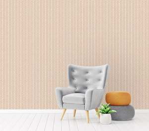 Chevron Wallpapers: Hunter Wallpaper - Nude