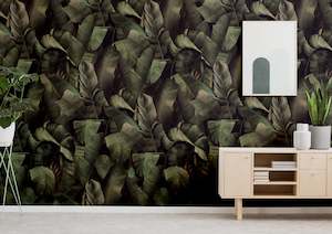 Daintree Wallpaper - Olivine
