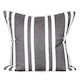 Hampton Stripe Cushion - Tar