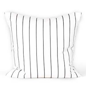 Black Cushions: Fitzroy  Cushion - Tar