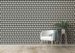 Triangles Wallpaper - Black Reverse