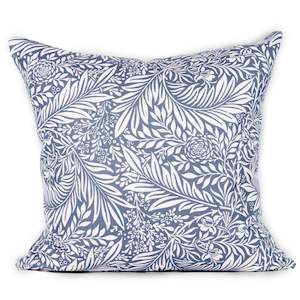 Blue Cushions: Larkspur Cushion - Navy