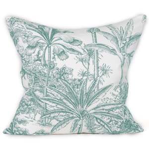 Jungle Cushion - Turquoise
