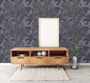 Blue Wallpapers: Banksia Wallpaper - Academy