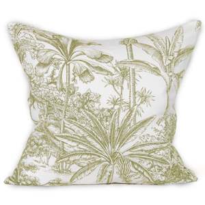 Jungle Cushion - Chartreuse