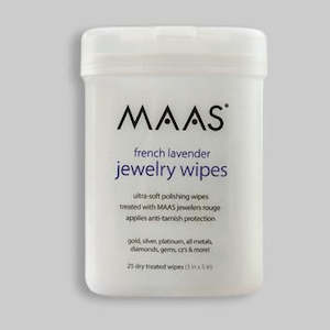 Jewellery Cleaner: Maas Jewellery Polishing Wipes