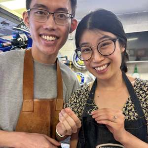 Workshops: Wedding Ring Making Experience - Two people - 3hrs