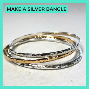 Jewellery Making Class - Make a Silver Bangle - 3hrs