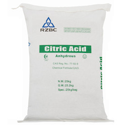 Food: Citric Acid 25kg Bulk Food Preservative