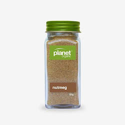 Food: Nutmeg Ground Organic Spices