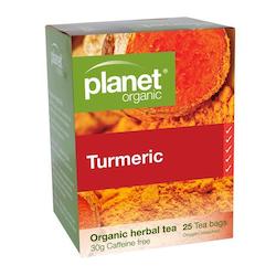 Herbal Teas: Turmeric Organic Tea 25pk