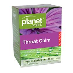 Herbal Teas: Throat Calm Organic Tea 25pk