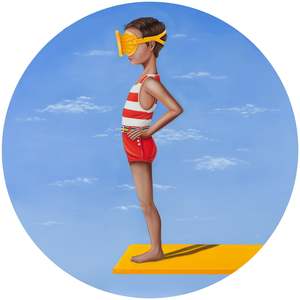 A Collection Of Prints And Reproductions: Sky Dive Boy