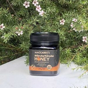 Manuka Kanuka Honey MGO 100+ - Maccabee's