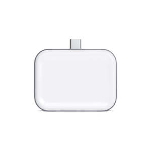 Apple Airpods: Satechi USB-C Wireless Charging Dock for AirPods (Space Grey)