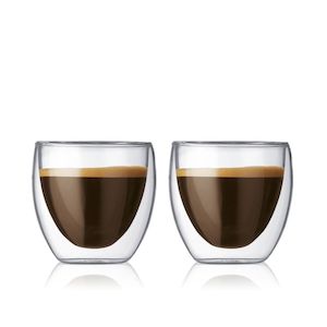 Bodum: Bodum Pavina Double Wall 80ml 2 Piece Set