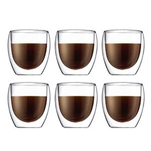 Bodum: Bodum Pavina Double Wall 250ml 6 Piece Set