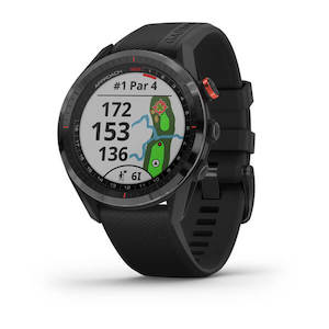 Garmin Approach S62 (Black ceramic bezel with white band)