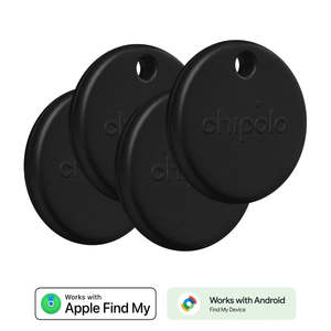 Chipolo POP x4 Pack (Black)