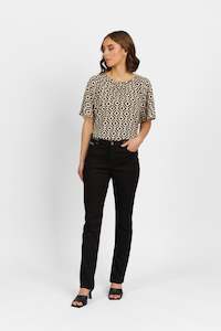 M100 Swish Jean - Black Denim