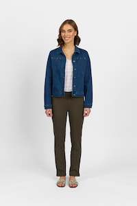 Denim: M5905 Outsider Jacket - Blue Wash Denim