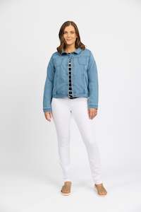Denim: M5905 Outsider Jacket - Chambray Denim