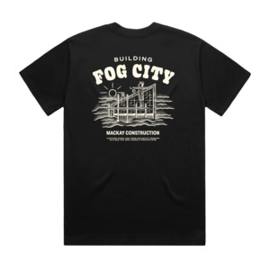 Merchandise — Mackay Construction: Fog City Tee - Mackay Construction